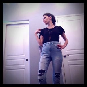 Rsq LA super high rise skinny jeans